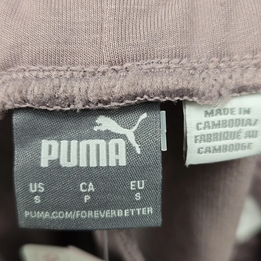 Puma Size S Lilac High Waisted Sweatpant - Picture 7 of 10